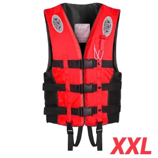XXL ライフジャケット シュノーケリング用 CE認証 水泳補助ベスト フローティングベスト 大人 子供 男女 強い浮力 救命胴衣 災害対策 釣り