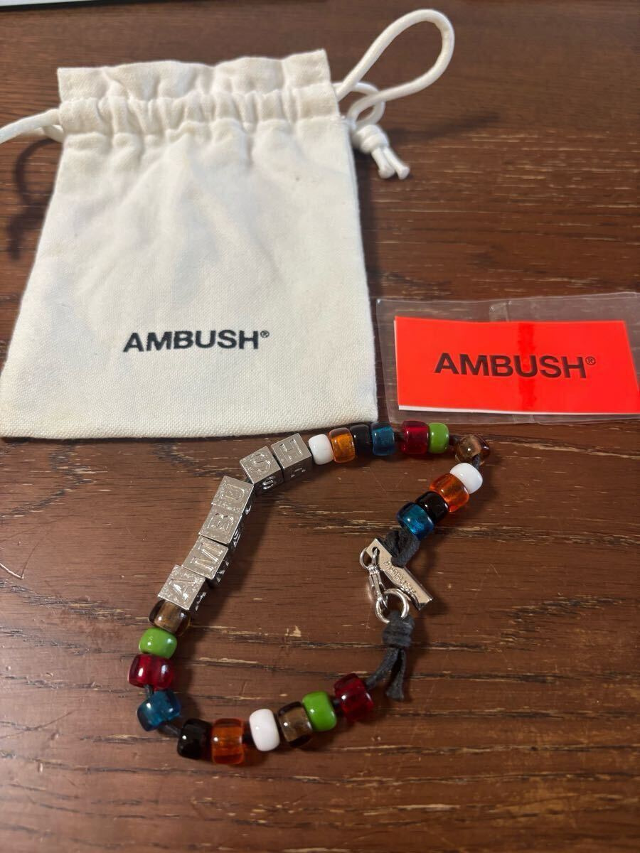 AMBUSH ビーズブレスレット 未使用 美品 Yahoo!オークション -「ambush ブレスレット」(アクセサリー