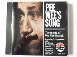 CD/ジャズ/Bobby Gordon- Pee Wee's Song: The Music of Pee Wee Russell/ボビー.ゴードン/ピー.ウィー.ラッセル:トリビュートアルバム/e