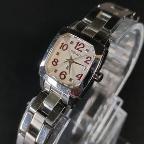 美品 SEIKO セイコー lk ルキア 1F21 6P石 シルバー ホワイト