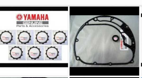ペイペイ YAMAHA 純正 XJ400 XJ400D XJ550 新品 クラッチ ガスケット オイル窓セット