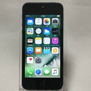☆送料無料☆【中古】ソフトバンク iPhone 5 16GB MD297J/A ブラック&スレート Softbank