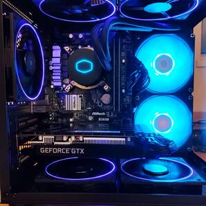 ゲーミングPC/i7 8700/GTX1660Ti/メモリ16G/新品SSD512G+HDD2TB/水冷/Office搭載/送料無料/モンハンワイルズ快適プレイ