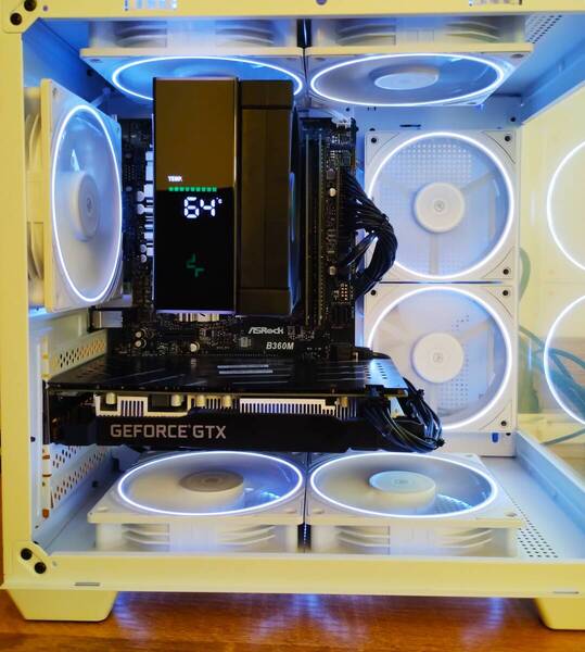 Core i7 8700/GTX1660Ti/メモリ16G/新品SSD1TB+HDD2TB/大容量電源700W/温度表示/モンハンワイルズ快適/送料無料
