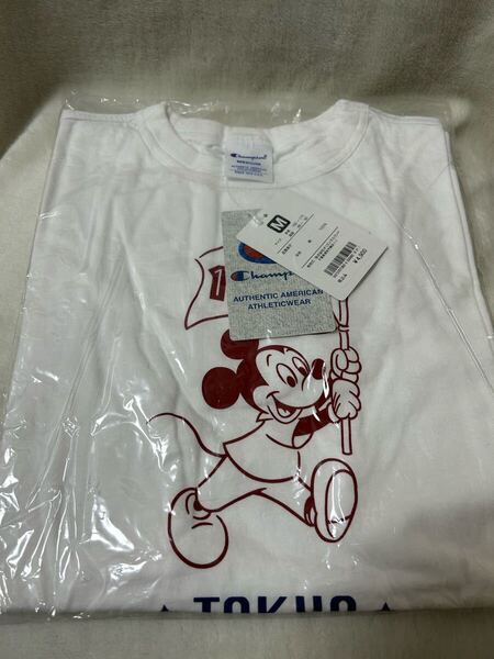 ◇ Champion Tシャツ 半袖 コラボ チャンピオン サイズM 1983 定価4900円 ミッキー TDR ディズニーリゾート