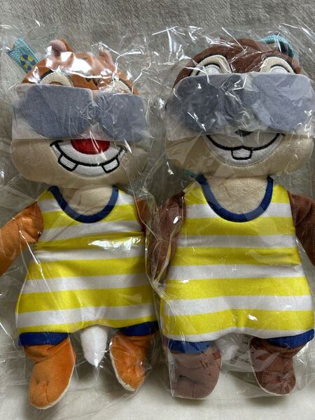 ◇ スイスイサマー チップ&デール ショルダーバッグ ディズニー ぬいぐるみ チーデー ポーチ TDR ディズニーリゾート