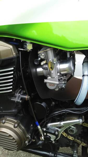 ▲▽ZRX1100/1200 キャブレターヒートガード TYPE A ゴムモール付き△▼ 送料無料