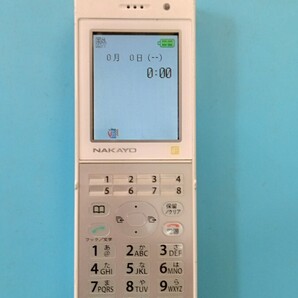K3417 NAKAYO ナカヨ NYC8iFDCLS子2W ビジネスフォン デジタルコードレス電話機 起動&簡易動作確認&簡易清掃&リセットOK 送料無料 現状品