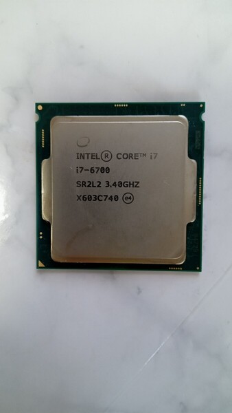 K3773 INTEL CPU CORE i7-6700 3.40GHZ インテル 動作品 現状品 送料無料