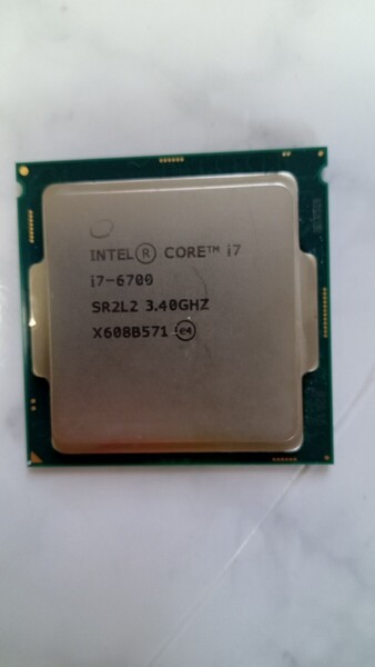 K3774 INTEL CPU CORE i7-6700 3.40GHZ インテル 動作品 現状品 送料無料