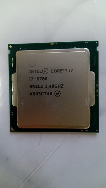 K3776 INTEL CPU CORE i7-6700 3.40GHZ インテル 動作品 現状品 送料無料