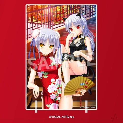 Eureka!オンラインくじ Angel Beats! メモリアルくじ C-4賞 アクリルパネル 天使(立華かなで)