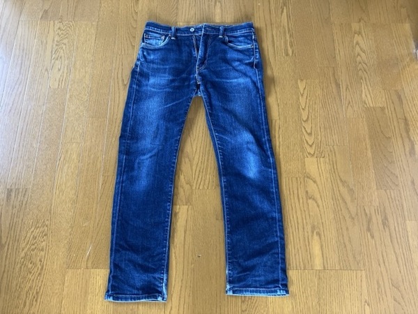 Levi's リーバイス 513 デニムパンツ インディゴ ストレッチ生地 W30 L32 スリム 濃紺 ジーンズ ジーパン ストレート