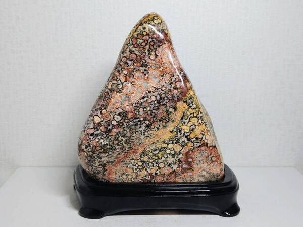 【豹柄】◆3.3kg◆ レオパードジャスパー 碧玉 ジャスパー 瑪瑙 原石 鑑賞石 自然石 天然石 水石 鉱物 鉱石 置物 インテリア