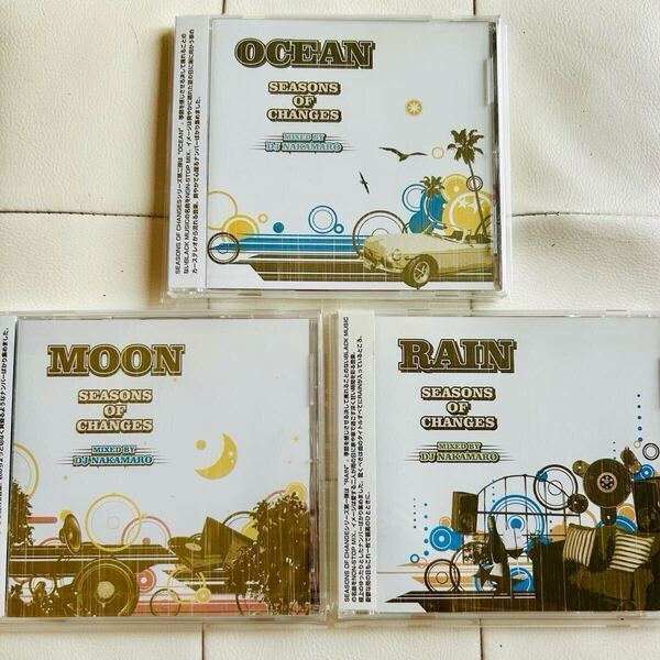 送料無料 / DJ NAKAMARO / SEASONS OF CHANGES / OCEAN. MOON. RAIN / R&B CLASSICS MIX 3枚セット