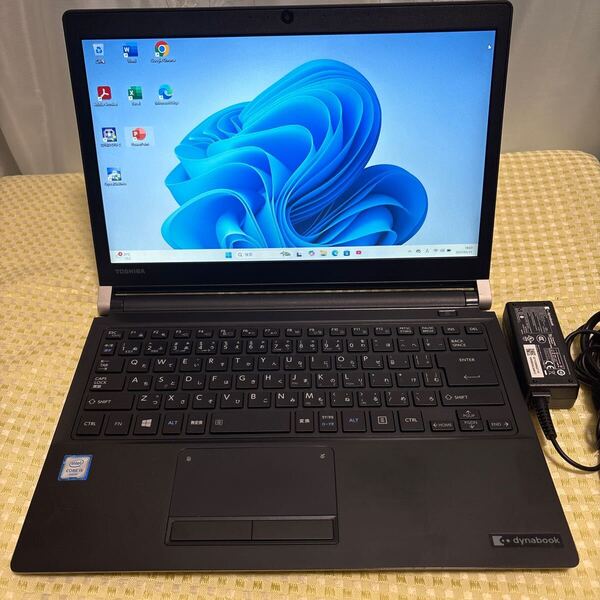 TOSHIBA Dynabook R73/D第6世代Core(TM) i5-6200U メモリー8GB SSD 128GB Windows11(24H2)Office2021