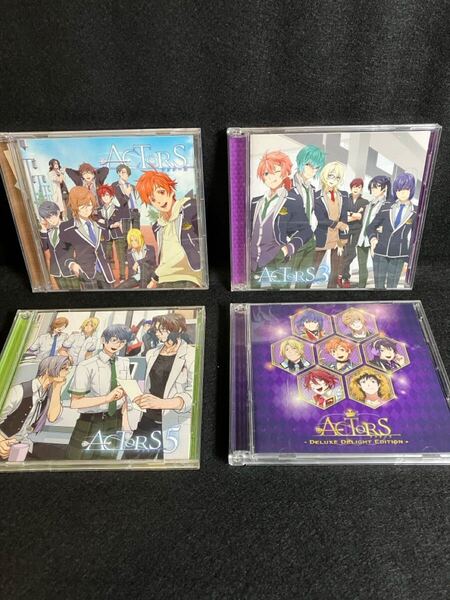【CD O5】ACTORS アクターズ CD 4枚セットまとめ売り /声優 /江口拓也 /小野友樹 /小野賢章 /柿原徹也 /木村昴 /竹内良太 /速水奨