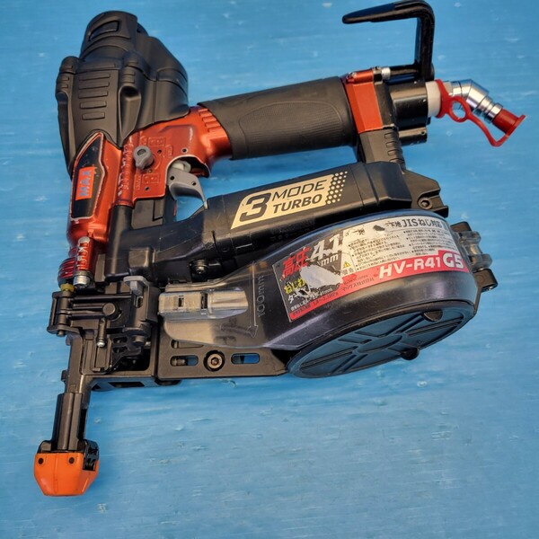 157★送料無料!★MAX 41mm高圧ターボドライバ HV-R41G5 中古動作品 ●★●★●★●
