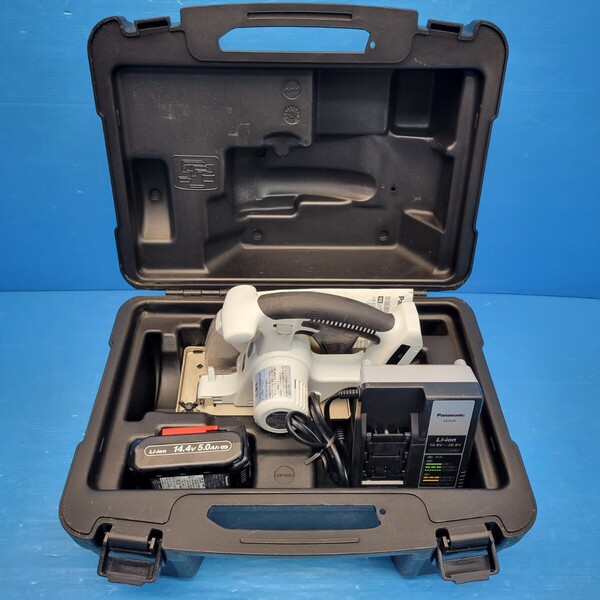 3★パナソニック 135mm 充電式パワーカッタ EZ45A2 充電器バッテリ 中古動作品 ●★●★●★●