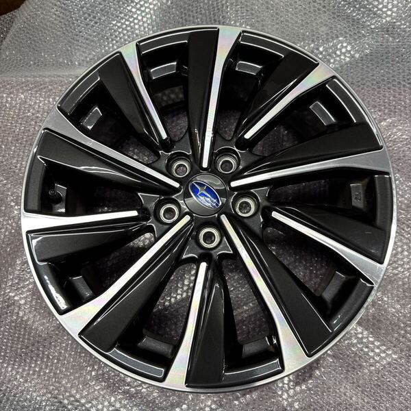 ★ SUBARU スバル レヴォーグ LEVORG VN5 STI 純正 18インチ アルミホイール 7.5J+55 114.3-5H 1本 まぁまぁキレイ その2 ★