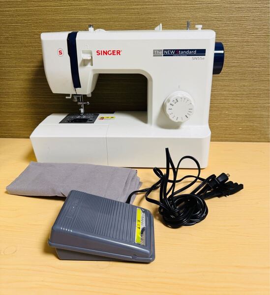 【訳あり】SINGER シンガー ミシン SN55e コンパクト 電動ミシン