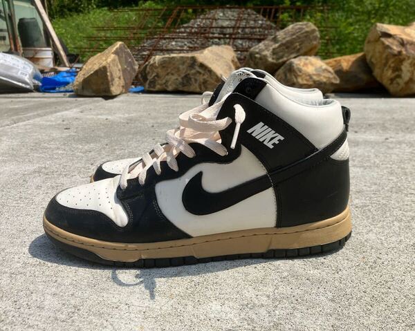 Nike Women's Dunk High ナイキ ウィメンズ ダンクハイ ブラック アンド セイル 28.5cm