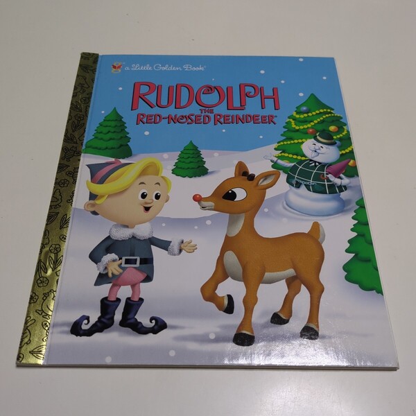 洋書 英語版 Rudolph the Red-Nosed Reindeer / Rick Bunsen / Little Golden Book ISBN:9780307988294 中古 絵本
