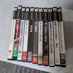PS2 ゲーム ソフト SDガンダム デビルメイクライ 鬼武者 三國無双 スペクタルソウルズ めぐりあい宇宙