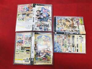 【PSP】 新・剣と魔法と学園モノ。 刻の学園 剣と魔法と学園モノ。 2 3 即落札!! 3本 セット