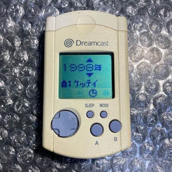 セガ/SEGA ドリームキャスト/Dreamcast/DC HKT-7000 ビジュアルメモリ 起動のみ確認