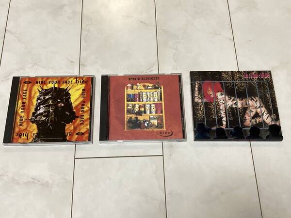 【送料無料】超美品!Hide CDアルバム3枚セット (HIDE YOUR FACE・PSYENCE・Ja,Zoo)