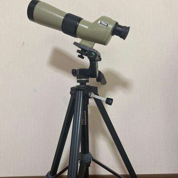 NIKON ニコン fiel scope フィールドスコープ 天体望遠鏡 バードウォッチ 天体観測 三脚付き