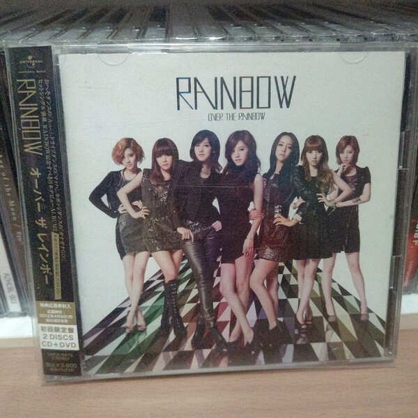 OVER THE RAINBOW/RAINBOW 初回限定盤 CD+DVD オーバー ザ レインボー K-POP ガナガナGO! マッハ A ゴシップガール To Me