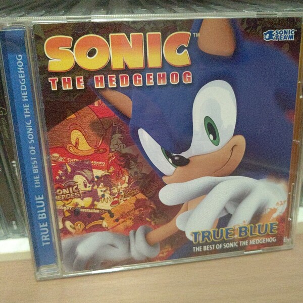 TRUE BLUE THE BEST OF SONIC THE HEDGEHOG トルゥーブルー ザ・ベスト・オブ・ソニック・ザ・ヘッジホッグ SEGA セガ 2008/1/23 レア 廃盤