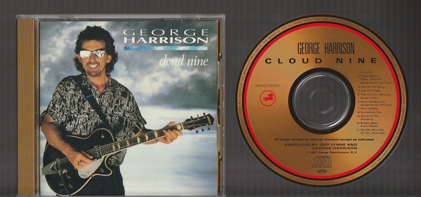 即決 送料込み 24K ゴールド GOLD CD 限定盤 GEORGE HARRISON ジョージ・ハリスン CLOUD NINE クラウド・ナイン 43XD-2001 国内盤