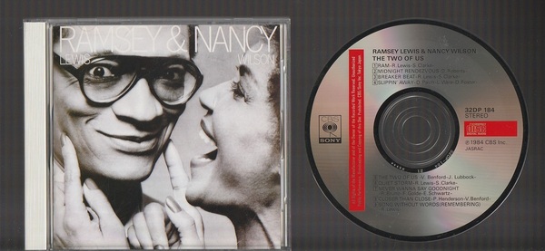 即決 RAMSEY LEWIS & NANCY WILSON ラムゼイ・ルイス&ナンシー・ウィルソン THE TWO OF US トゥ・オブ・アス 32DP-184 国内盤CD