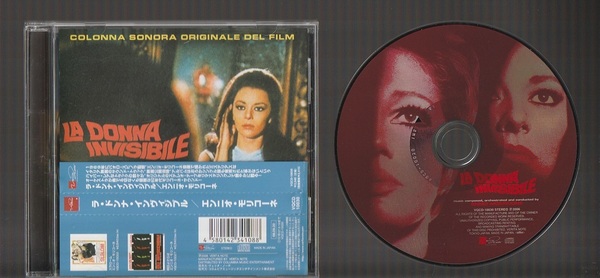 即決 送料込み ラ・ドンナ・インヴィジブル LA DONNA INVISIBILE エンニオ・モリコーネ 1969年 VQCD10030 国内盤CD 帯付き Ennio Morricone