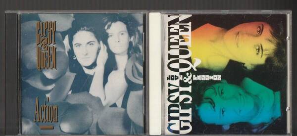 即決 2枚セット GIPSY & QUEEN ジプシー&クイーン ACTION アクション / LOVE & PASSION ラヴ&パッション 国内盤CD ユーロビート EUROBEAT
