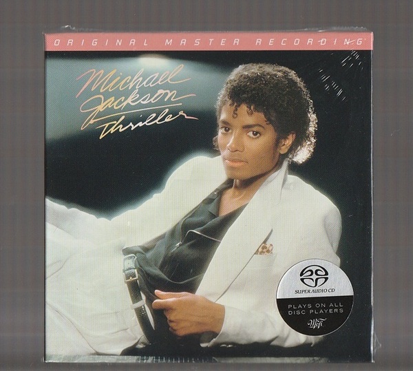 即決 新品未開封 SACD 紙ジャケ MICHAEL JACKSON マイケルジャクソン THRILLER スリラー 輸入盤 Mobile Fidelity シリアルナンバー 限定盤