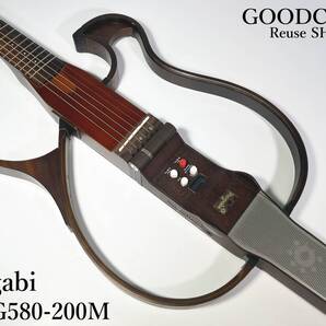 【ジャンク品】mogabi モガビ MSG580-200M サイレントスマートギター ウッドタイプ●R704148