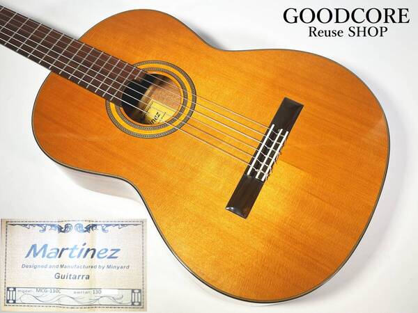 Martinez マルティネス MCG-110C クラシックギター 純正ギグバッグ付属●R704150