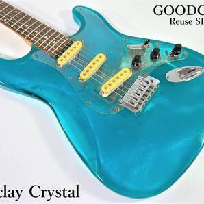 Barclay バークレイ Crystal クリスタル スケルトン アクリル エレキギター●R701018