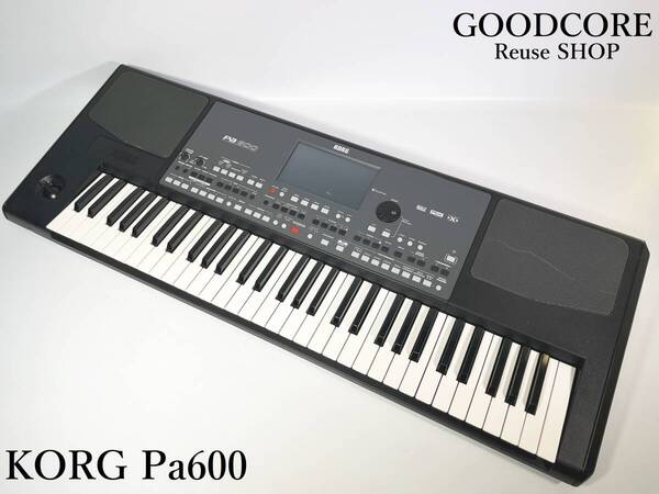 初期化済み KORG コルグ Pa600 キーボード シンセサイザー ピアノ OS Version 1.10●R705159