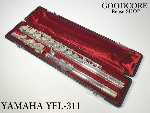 YAMAHA ヤマハ SILVER シルバー YFL-311 YFL311 フルート ケース付属●R705171