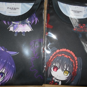 システムサービス デート・ア・ライブⅤ フルグラフィックTシャツ Lサイズ 夜刀神十香 & 時崎狂三