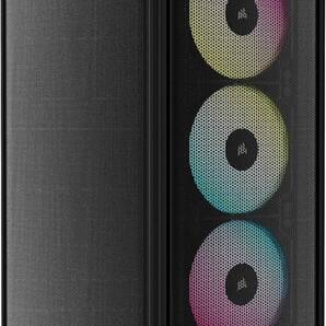 Corsair iCUE 2000D RGB Airflow ブラック Mini-ITXケース CC-9011246-WW