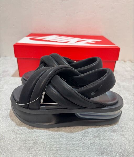 23㎝ NIKE W AIR MAX ISLA SANDAL BLACK-ANTHRACITE 新品 ナイキ ウィメンズ エア マックス アイラ サンダル ブラック 黒 fj5929-003 WUS6