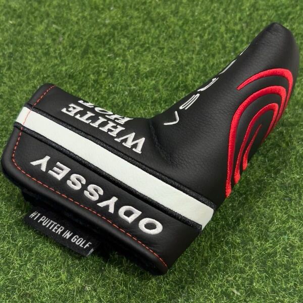 【新品】オデッセイ ホワイトホット ヴァーサ 純正 パター ヘッドカバー ブレード ピン ワン #1 ODYSSEY WHITE HOT VERSA BLADE 5522647