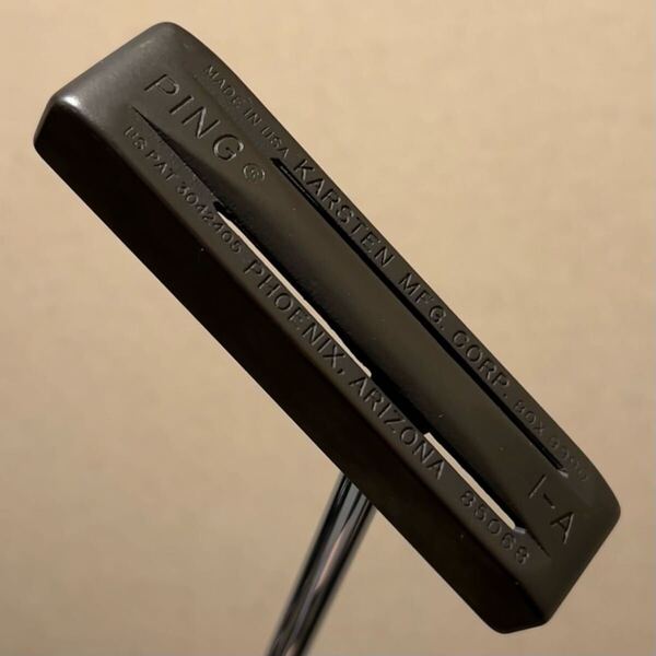 【美品】PING CLASSIC 1-A 85068 34インチ ピン オリジナル クラシック ヴィンテージ ビンテージ センターシャフト パター 1A CS【希少品】