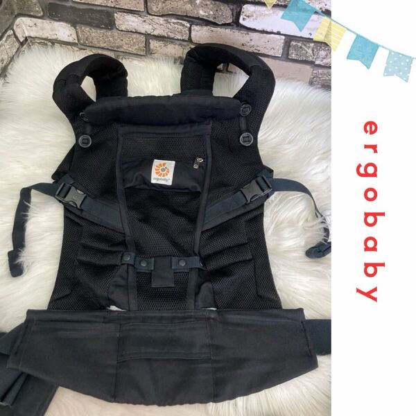 エルゴベビー 抱っこひも ブラック ergobaby 抱っこ紐